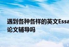 遇到各種各樣的英文Essay和Paper不會(huì)寫(xiě)的時(shí)候也需要找論文輔導(dǎo)嗎