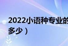 2022小語(yǔ)種專業(yè)的就業(yè)前景怎么樣（薪酬是多少）