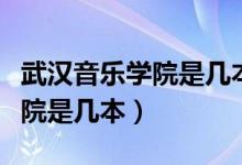 武漢音樂學(xué)院是幾本錄取分?jǐn)?shù)線（武漢音樂學(xué)院是幾本）