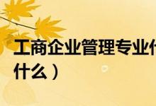 工商企業(yè)管理專業(yè)代碼（工商企業(yè)管理專業(yè)學(xué)什么）