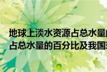 地球上淡水資源占總水量的百分比為多少（地球上淡水資源占總水量的百分比及我國現(xiàn)狀）