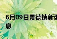 6月09日景德鎮(zhèn)新型冠狀病毒肺炎疫情最新消息