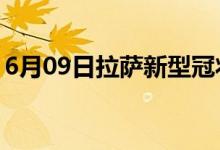 6月09日拉薩新型冠狀病毒肺炎疫情最新消息