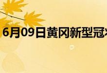 6月09日黃岡新型冠狀病毒肺炎疫情最新消息