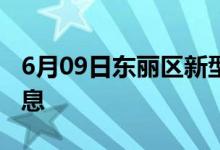 6月09日東麗區(qū)新型冠狀病毒肺炎疫情最新消息