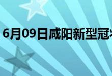 6月09日咸陽新型冠狀病毒肺炎疫情最新消息