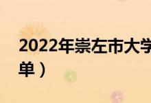 2022年崇左市大學有哪些（最新崇左學校名單）