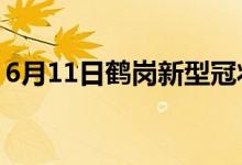 6月11日鶴崗新型冠狀病毒肺炎疫情最新消息