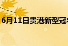 6月11日貴港新型冠狀病毒肺炎疫情最新消息