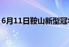 6月11日鞍山新型冠狀病毒肺炎疫情最新消息