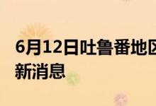 6月12日吐魯番地區(qū)新型冠狀病毒肺炎疫情最新消息