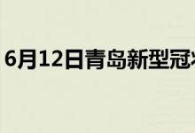 6月12日青島新型冠狀病毒肺炎疫情最新消息