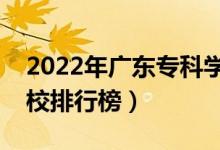 2022年廣東專(zhuān)科學(xué)校排名（最新高職高專(zhuān)院校排行榜）