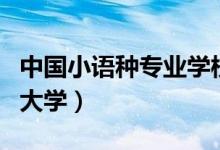 中國小語種專業(yè)學校排名（最好的幾所小語種大學）