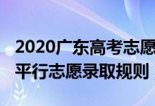 2020廣東高考志愿錄取規(guī)則（2022廣東高考平行志愿錄取規(guī)則）