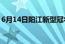 6月14日陽(yáng)江新型冠狀病毒肺炎疫情最新消息