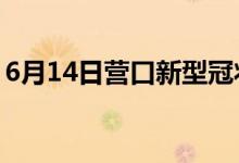 6月14日營口新型冠狀病毒肺炎疫情最新消息