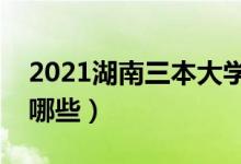 2021湖南三本大學(xué)排名（最好的三本院校有哪些）