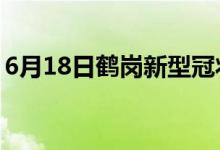 6月18日鶴崗新型冠狀病毒肺炎疫情最新消息