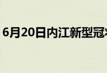 6月20日內(nèi)江新型冠狀病毒肺炎疫情最新消息