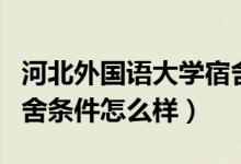 河北外國(guó)語(yǔ)大學(xué)宿舍（河北外國(guó)語(yǔ)職業(yè)學(xué)院宿舍條件怎么樣）