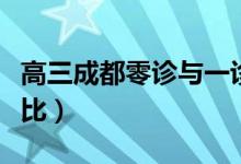 高三成都零診與一診哪個難（和高考的難度對比）