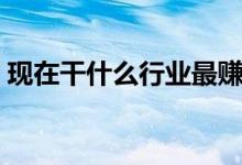 現(xiàn)在干什么行業(yè)最賺錢（未來(lái)十大暴利行業(yè)）