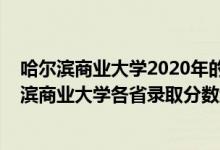 哈爾濱商業(yè)大學(xué)2020年的錄取分?jǐn)?shù)線是多少（2021年哈爾濱商業(yè)大學(xué)各省錄取分?jǐn)?shù)線是多少）