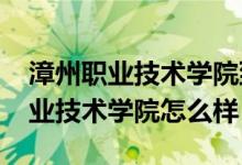 漳州職業(yè)技術(shù)學(xué)院到底好不好（2022漳州職業(yè)技術(shù)學(xué)院怎么樣）