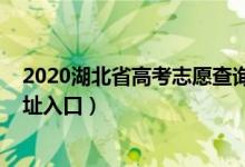 2020湖北省高考志愿查詢?nèi)肟冢ê?022高考志愿填報網(wǎng)址入口）