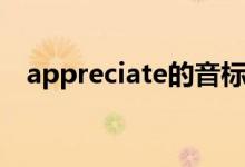 appreciate的音標(biāo)（appreciate的用法）