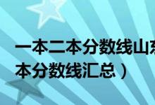 一本二本分?jǐn)?shù)線山東2020（2020高考一本二本分?jǐn)?shù)線匯總）