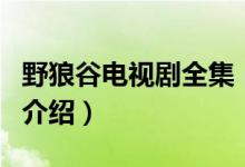 野狼谷電視劇全集（關于野狼谷電視劇全集的介紹）