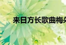 來日方長(zhǎng)歌曲梅朵完整版（來日方長(zhǎng)）