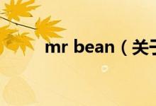 mr bean（關(guān)于mr bean的介紹）