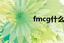 fmcg什么意思（fmcg）