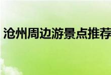 滄州周邊游景點(diǎn)推薦（滄州周邊游景點(diǎn)推薦）