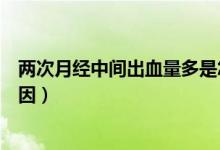 兩次月經(jīng)中間出血量多是怎么回事（兩次月經(jīng)中間出血的原因）