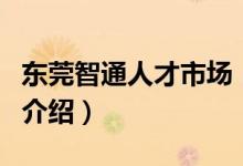 東莞智通人才市場（關(guān)于東莞智通人才市場的介紹）