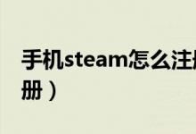 手機steam怎么注冊api（手機steam怎么注冊）