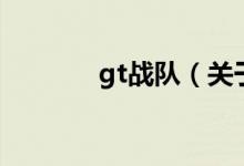 gt戰(zhàn)隊（關(guān)于gt戰(zhàn)隊的介紹）