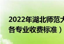 2022年湖北師范大學文理學院學費是多少（各專業(yè)收費標準）