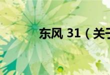 東風(fēng) 31（關(guān)于東風(fēng) 31的介紹）