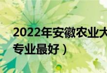 2022年安徽農(nóng)業(yè)大學(xué)專業(yè)排名及介紹（哪些專業(yè)最好）