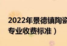 2022年景德鎮(zhèn)陶瓷大學(xué)學(xué)費(fèi)多少錢（一年各專業(yè)收費(fèi)標(biāo)準(zhǔn)）