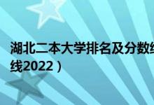 湖北二本大學(xué)排名及分數(shù)線2020（湖北三本大學(xué)排名及分數(shù)線2022）