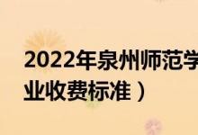 2022年泉州師范學(xué)院學(xué)費(fèi)多少錢（一年各專業(yè)收費(fèi)標(biāo)準(zhǔn)）