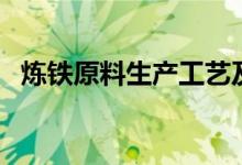 煉鐵原料生產(chǎn)工藝及設(shè)計(jì)教程（煉鐵原料）