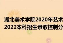 湖北美術(shù)學院2020年藝術(shù)類本科錄取分數(shù)線（湖北美術(shù)學院2022本科招生錄取控制分數(shù)線是多少）