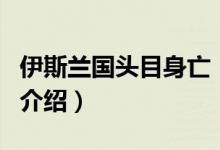 伊斯蘭國頭目身亡（關(guān)于伊斯蘭國頭目身亡的介紹）